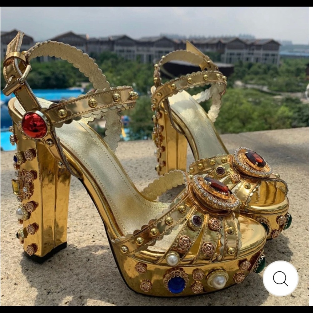 Multicolor Heels